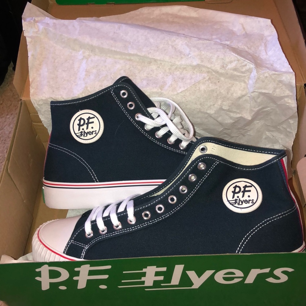 Navy Blue Hightop PF Flyers